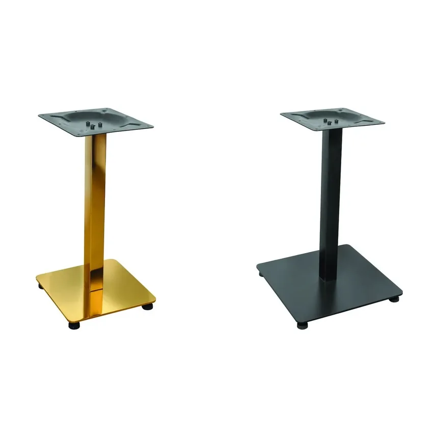 Square Single Pillar Table — UCAP-109, Cafe Table Bases