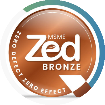 ZED Bronze certification emblem — MSME, Government of India
